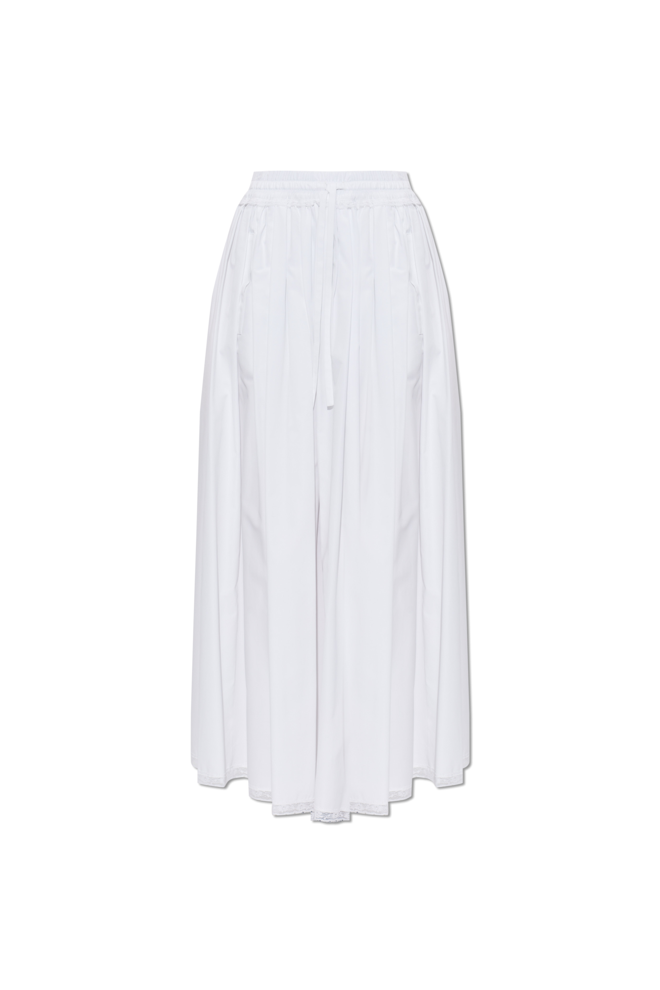 Dolce & Gabbana Cotton skirt with lace inserts | Women's | Vitkac